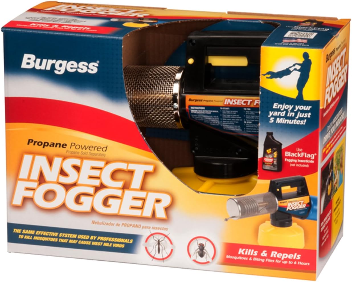Propane Foggers for Backyard Mosquito Season: Black Flag, Burgess, and Repel Honestly Compared